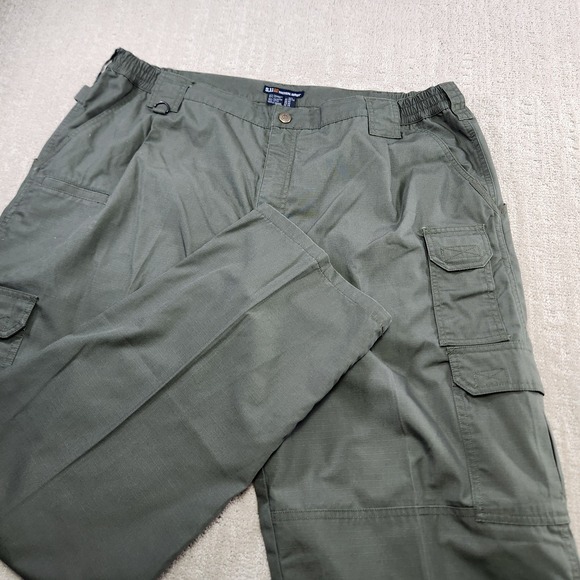 511 tactical Taclite Pro Pants Men 42X32 Ripstop Cargo Double Knee Outdoor Green - Picture 1 of 12